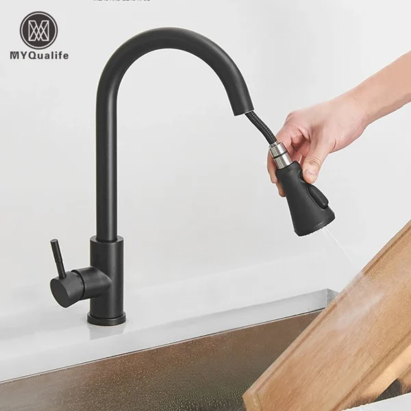 Grifo Extraíble para Fregadero de Cocina - Elegancia y Funcionalidad