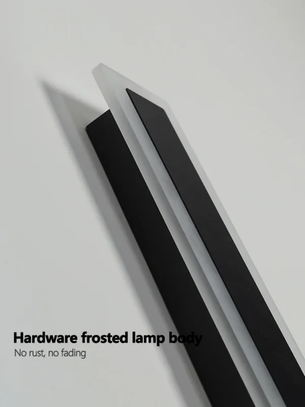 Lámpara de pared al aire libre IP65 impermeable pasillo escalera lámpara LED lámpara de pared larga lámpara de balcón al aire libre entrada villa jardín luz - Imagen 6