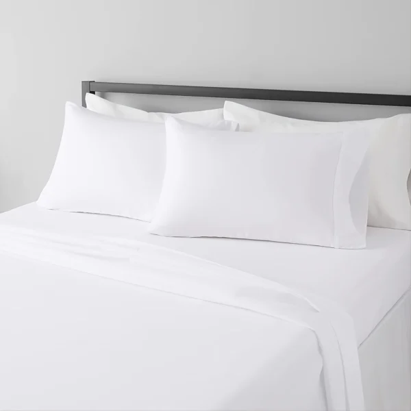 Juego de sábanas Sábanas transpirables y refrescantes Sábanas de lujo para hotel Extra suaves Fácil ajuste - Juego de 3/4 piezas - Imagen 3